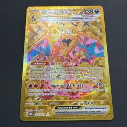 Pokemon Charizard ex Obsidian Flames 228/197 Gold Hyper Rare TCG - Image 2