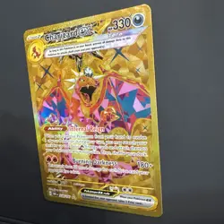 Pokemon Charizard ex Obsidian Flames 228/197 Gold Hyper Rare TCG - Image 5
