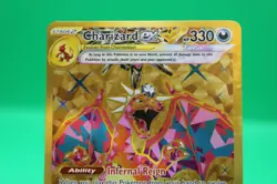 Charizard ex 228/197 Gold Hyper Rare Obsidian Flames POKEMON TCG ENGLISH LP - Image 2