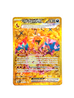 Charizard ex 228/197 Gold Hyper Rare Obsidian Flames POKEMON TCG OBF ENGLISH - Image 1