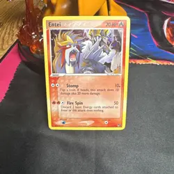 Entei 1/17 Holo Rare - POP Series 2 - Pokemon TCG 2006 Vintage - Image 1