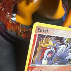 Entei 1/17 Holo Rare - POP Series 2 - Pokemon TCG 2006 Vintage - Image 2