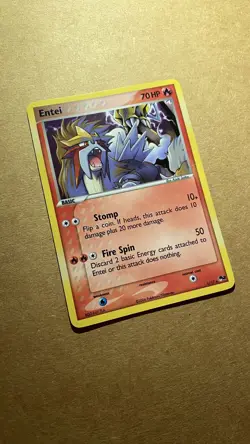 Entei 1/17 POP Series 2 Holo Rare 2006 Pokemon TCG - Image 2