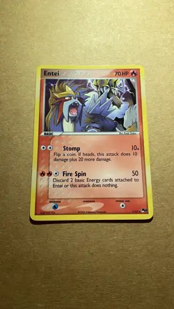 Entei 1/17 POP Series 2 Holo Rare 2006 Pokemon TCG - Image 3