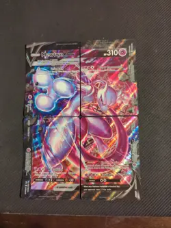 Mewtwo V-UNION [Set of 4] SWSH: Sword & Shield Promo Cards Holo Pokemon - Image 1