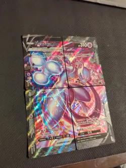 Mewtwo V-UNION [Set of 4] SWSH: Sword & Shield Promo Cards Holo Pokemon - Image 2