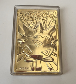1999 Togepi Pokemon Special Edition 23 Karat Gold-Plated Trading Card - In Ball - Image 2