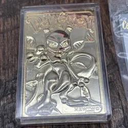 1999 Pokemon Special Edition 23 Karat Gold-Plated Trading Card #150 Mewtwo - Image 2