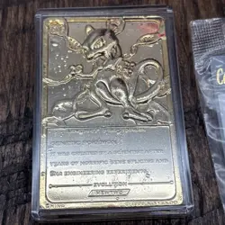 1999 Pokemon Special Edition 23 Karat Gold-Plated Trading Card #150 Mewtwo - Image 3