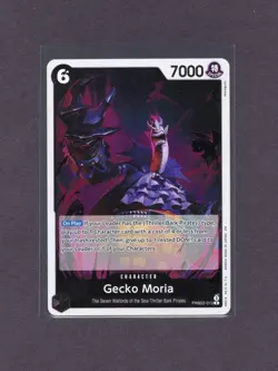 Gecko Moria R PRB02-013 Premium Booster The Best Vol. 2 Foil One Piece Card Game - Image 1