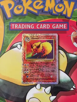 Flareon 10/110 Reverse Holo Rare Legendary Collection Pokemon Card - Image 1