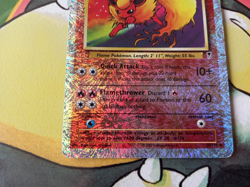 Flareon 10/110 Reverse Holo Rare Legendary Collection Pokemon Card - Image 4