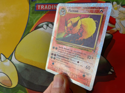 Flareon 10/110 Reverse Holo Rare Legendary Collection Pokemon Card - Image 5