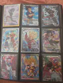 BANDAI DRAGON BALL Z Trading Cards (Lot of 91 Ex Cards) Random Set of DBZ - Image 1