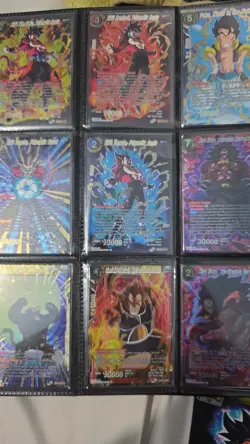 BANDAI DRAGON BALL Z Trading Cards (Lot of 91 Ex Cards) Random Set of DBZ - Image 2