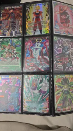 BANDAI DRAGON BALL Z Trading Cards (Lot of 91 Ex Cards) Random Set of DBZ - Image 5
