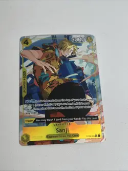 Sanji ST29-004 Parallel Starter Deck Promo One Piece Card English Full Art - Image 1