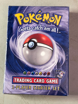 Pokemon Base Set SHADOWLESS 2 Player SEALED Starter Theme Deck - Image 1