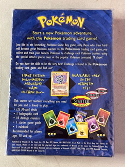 Pokemon Base Set SHADOWLESS 2 Player SEALED Starter Theme Deck - Image 2