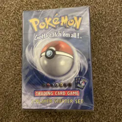 pokemon 1995 base set 2-player starter deck with machamp holographic - Image 1