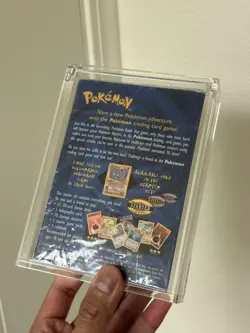 1999 Pokemon Base Set 2-Player Starter Set Theme Deck Factory (SEALED) With Case - Image 2