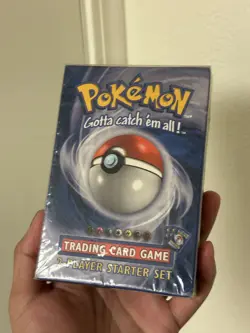 1999 Pokemon Base Set 2-Player Starter Set Theme Deck Factory (SEALED) With Case - Image 3