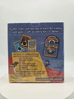 1999 Pokemon TCG WOTC Base Set 2 Two Player Starter Set Box of (2) Decks - Image 2