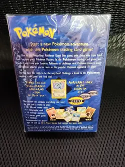 Factory SEALED WOTC Pokemon Base Set 2-Player Starter Set Theme Deck 1999 - Image 2