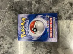 1999 Pokemon Base Set 2-Player Starter Set Theme Deck OPENED WOTC SeePic - Image 1