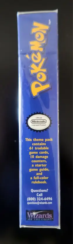 1999 Pokemon Base Set 2-Player Starter Set Theme Deck WOTC Machamp SEALED - Image 3