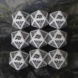 MTG Aetherdrift ◇ Oversized Spindown Life Counter Dice Lot • 9 - Image 1