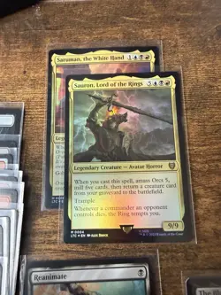 MTG Hosts of Mordor Commander Deck Excellent Condition Sleeved NM - Image 5