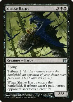 1x Shrike Harpy NM English MTG - Born of the Gods - Image 1