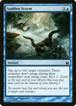 1x Sudden Storm NM English MTG - Born of the Gods - Image 1