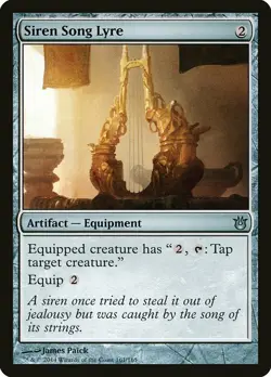 1x Siren Song Lyre NM English MTG - Born of the Gods - Image 1