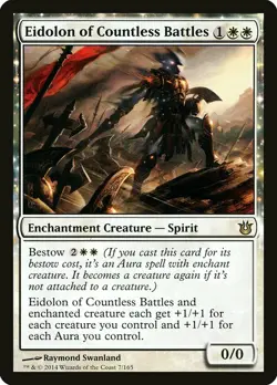 1x Eidolon of Countless Battles NM English MTG - Born of the Gods - Image 1