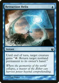 1x Retraction Helix NM English MTG - Born of the Gods - Image 1