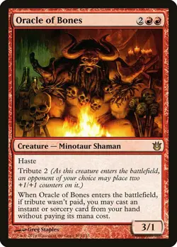 1x Oracle of Bones NM English MTG - Born of the Gods - Image 1