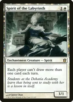 1x Spirit of the Labyrinth NM English MTG - Born of the Gods - Image 1