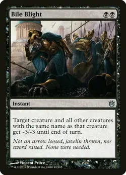 1x Bile Blight NM English MTG - Born of the Gods - Image 1