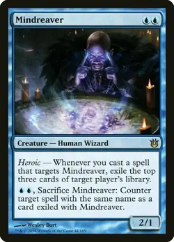 1x Mindreaver NM English MTG - Born of the Gods - Image 1