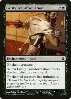 1x Grisly Transformation NM English MTG - Born of the Gods - Image 1