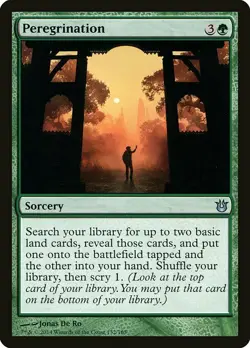 1x Peregrination NM English MTG - Born of the Gods - Image 1