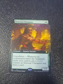 MTG - Setessan Champion (Extended Art) - Theros Beyond Death - LP - Image 1