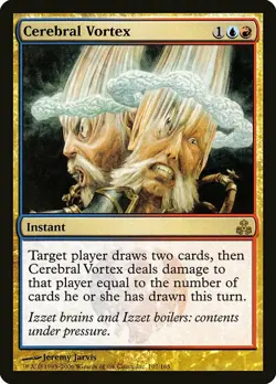 1x Cerebral Vortex - NM English MTG - Guildpact - Image 1