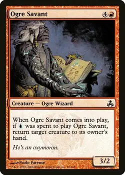 1x Ogre Savant - NM English MTG - Guildpact - Image 1