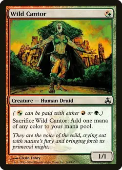 1x Wild Cantor - NM English MTG - Guildpact - Image 1