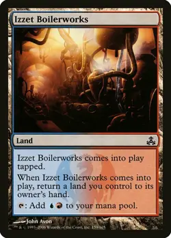 1x Izzet Boilerworks - NM English MTG - Guildpact - Image 1