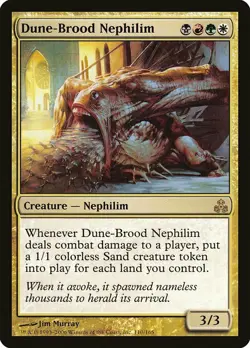 1x Dune-Brood Nephilim - NM English MTG - Guildpact - Image 1