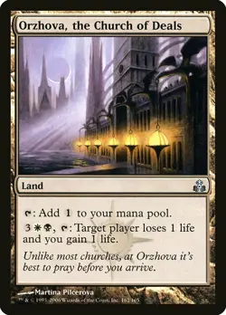 1x Orzhova The Church Deals - NM English MTG - Guildpact - Image 1